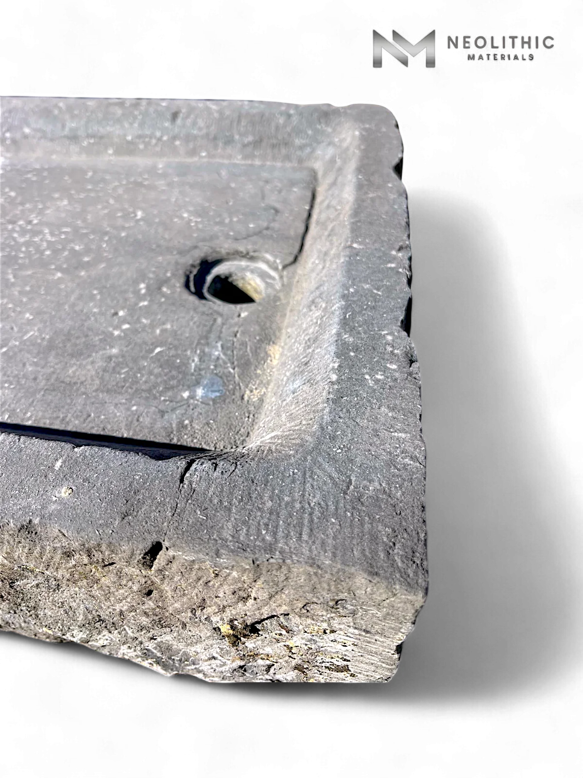 Antique Belgian Bluestone Sink - Image 9